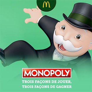 Jeu Monopoly Mcdo 2020 Vignettes Gratuites Et Lots A Gagner