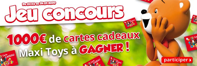 jeux concours maxi toys