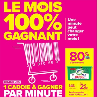 Catalogue Le Mois 100 Gagnant De Carrefour 80 D Economies