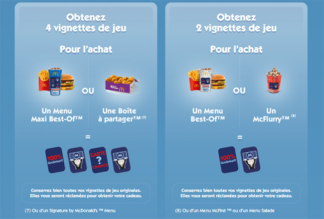 Jeu Monopoly Mcdo Vignettes Gratuites Et Lots A Gagner