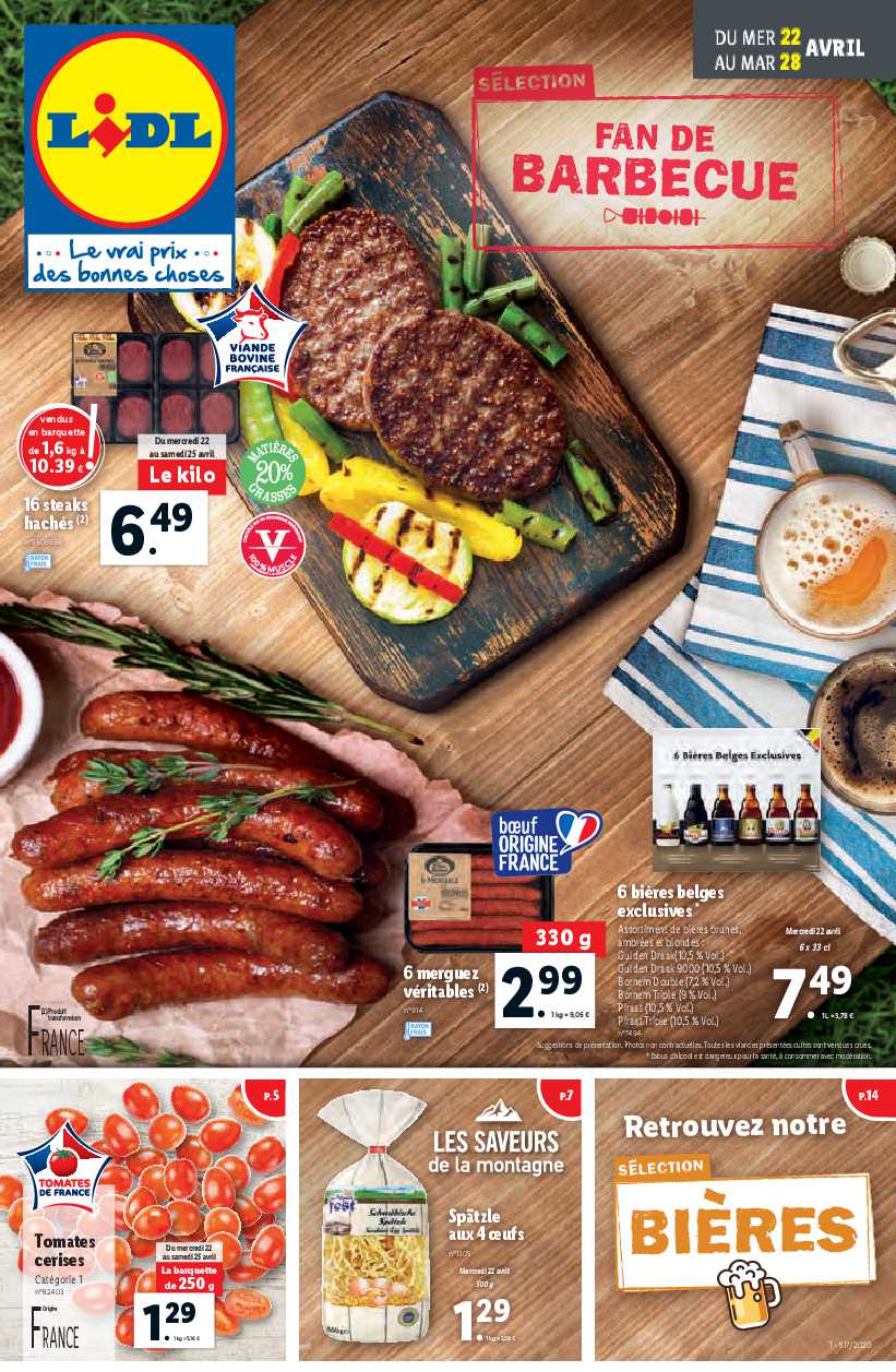 Catalogue Lidl Fan De Barbecue Du 22 Au 28 Avril 2020