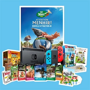 Jeu Ouest-France : Séjour Parc Astérix et 1'158 lots à gagner