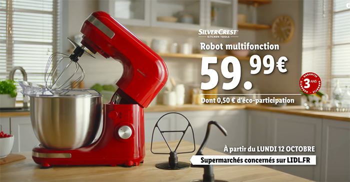 Lidl Robot Multifonction Silvercrest Pas Cher A 59 99