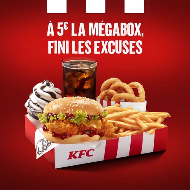 Kfc Mega Box En Edition Limitee 5 Les 5 Produits