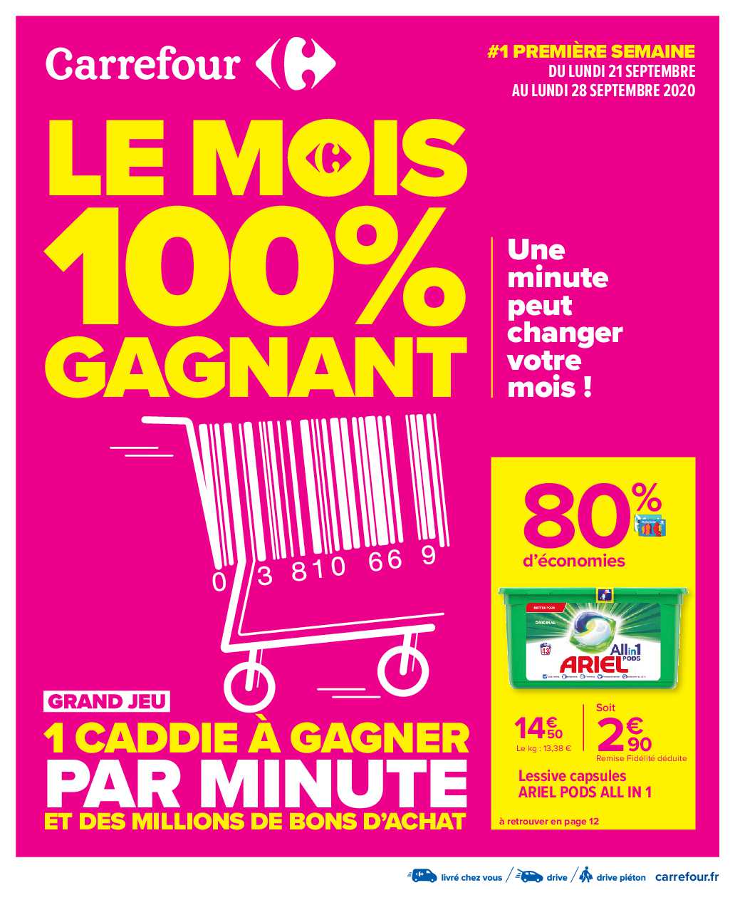 Catalogue Le Mois 100 Gagnant De Carrefour 80 D Economies