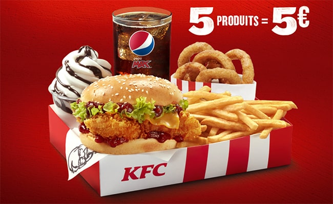 Kfc Mega Box En Edition Limitee 5 Les 5 Produits