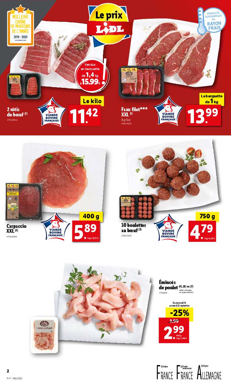 Catalogue Lidl Saveurs Du Monde Du 16 Au 22 Septembre