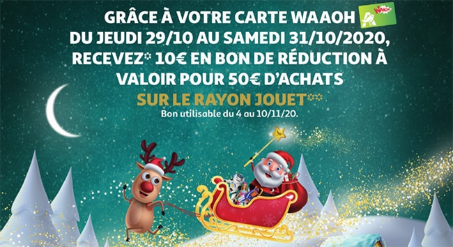 Auchan Jouets De Noel Bon De Reduction De 10 Offert En Caisse