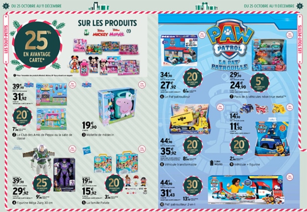 Catalogue jouets de Noël Intermarché : Promos jusqu'à -50%