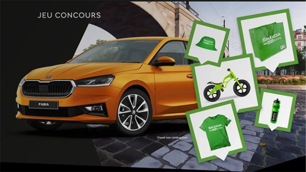 skoda jeu tour de france