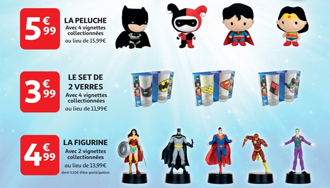 FIGURINE LED JOKER - objet Auchan - Collection DC Comics