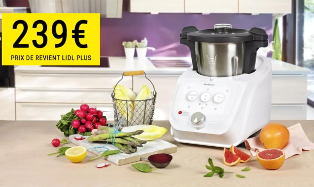 Date du retour du robot Monsieur Cuisine Connect en promo (160€ d’économies)