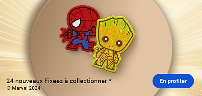 les 24 Fixeez Marvel offerts chez Leclerc