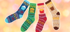 McDo : menu Maxi Best-of +1€ = Chaussettes Xmas Socks 2024 offertes