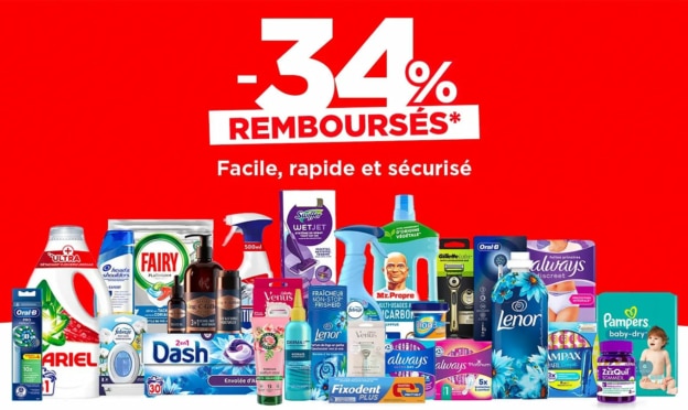 ODR Envie de Plus : 46 offres de remboursement avec 34% remboursés