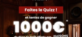 Jeu Rhinov : Carte cadeau Maisons du Monde de 1’000€ à gagner