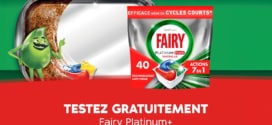 Jeu Envie de Plus : 120 packs de capsules Fairy à gagner