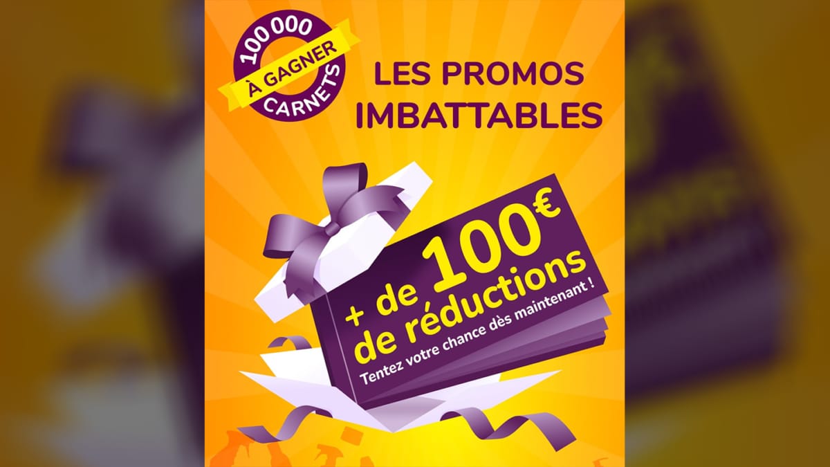 Jeu La Belle Adresse : 100’000 carnets avec + de 100€ de réductions