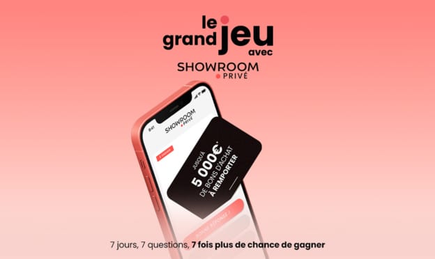 Jeu Showroomprivé : 5’000€ de bons d’achat à remporter