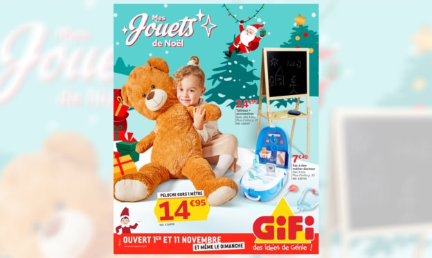 Catalogue de Noël GiFi 2024 : De nombreux jouets à prix mini