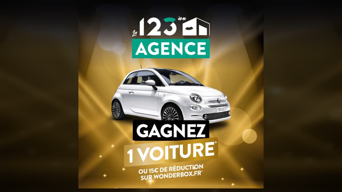 Jeu 123Pare-brise : Une voiture Fiat 500 à gagner