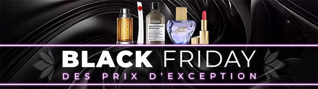 Découvrez les bons plans Black Friday de Parfumdo