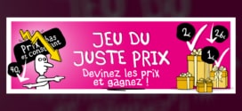 Jeu Normal Le Juste Prix : 20’350 cadeaux offerts à retirer en magasin