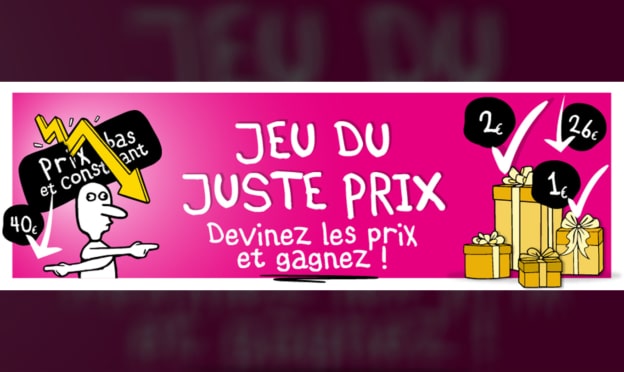 Jeu Normal Le Juste Prix : 20’350 cadeaux offerts à retirer en magasin