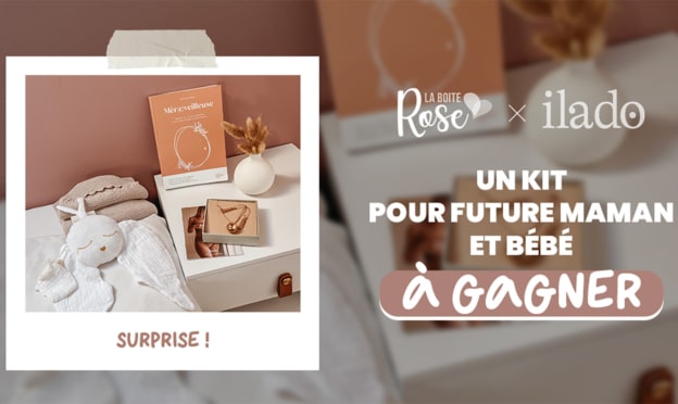 Jeu La Boîte Rose : 5 kits « Future maman et bébé » à gagner